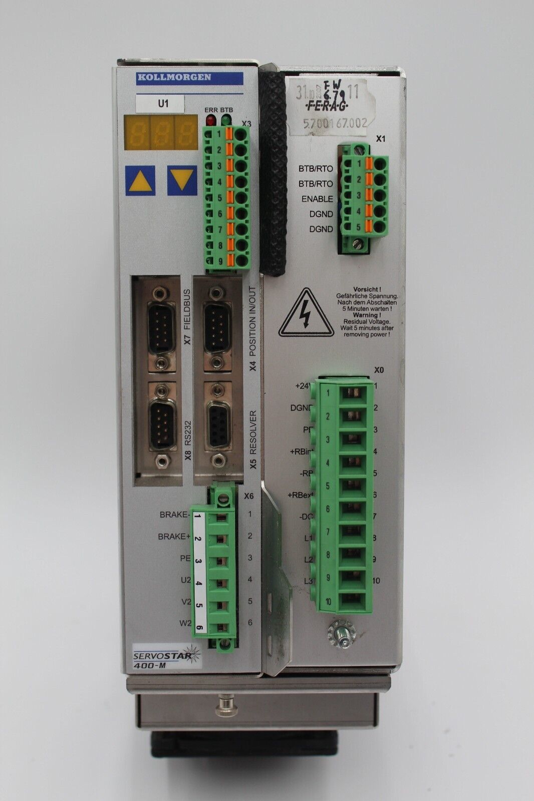 Kollmorgen S406AM-CA-022 Servo Drive