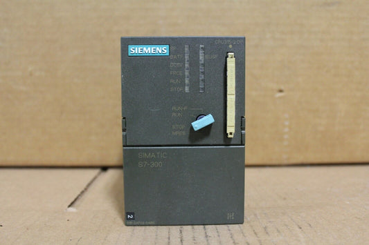 Siemens 6ES7315-2AF03-0AB0 CPU Module Missing Memory Card Cover