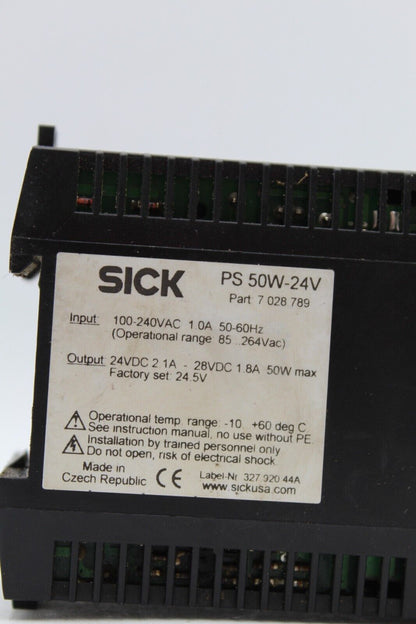 SICK PS 50W-24V Power Supply