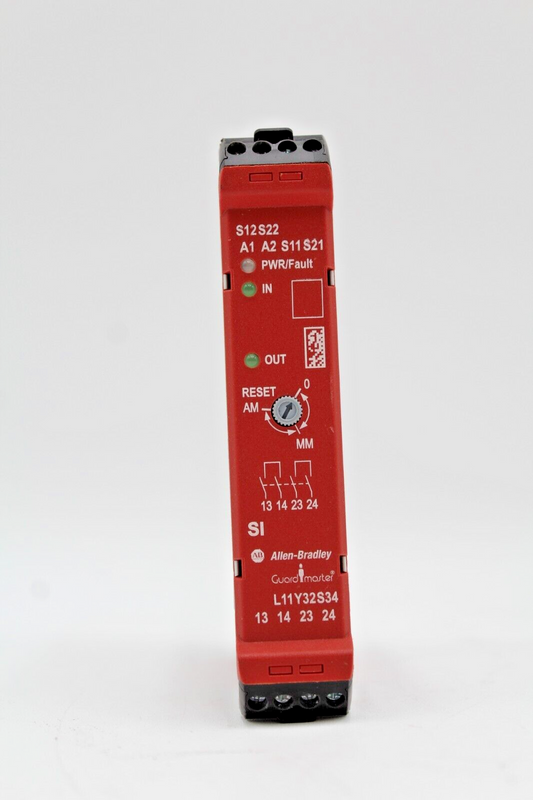 Allen-Bradley 440R-S12R2 Guardmaster Single Input Safety Relay