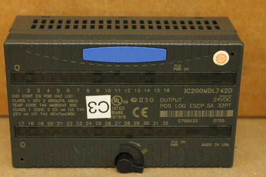 FANUC IC200MDL742D OUTPUT MODULE