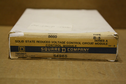 SQUARE D 8660B-5 CONTROL MODULE