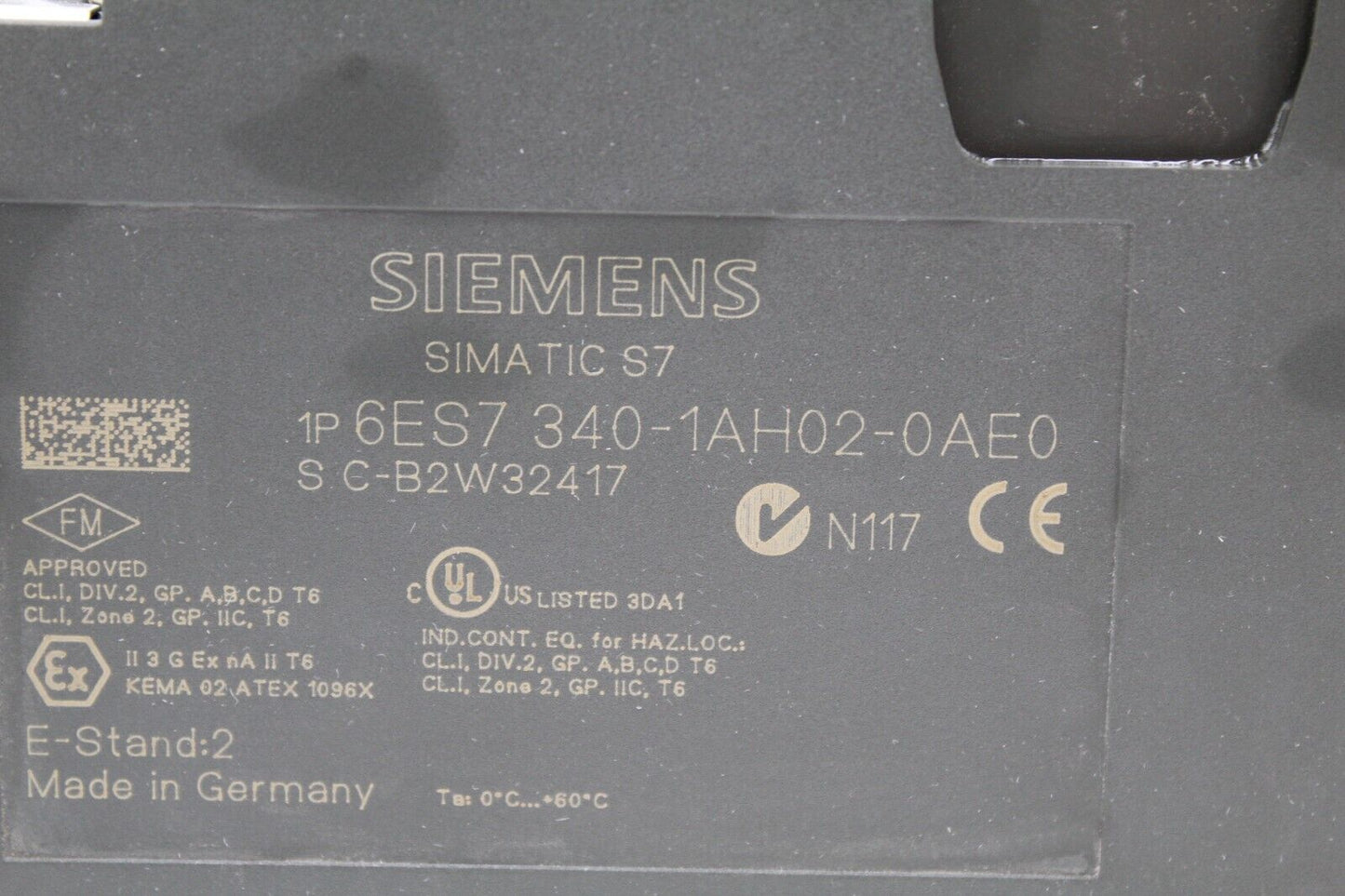 Siemens 6ES7 340-1AH02-0AE0 Communication Module 6ES7340-1AH02-0AE0