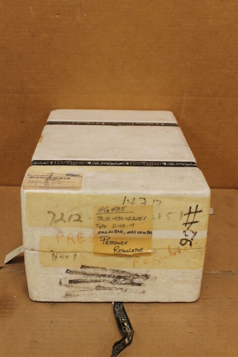 DRAGERWERK AG LUBECK D14317 PRESSURE REDUCER