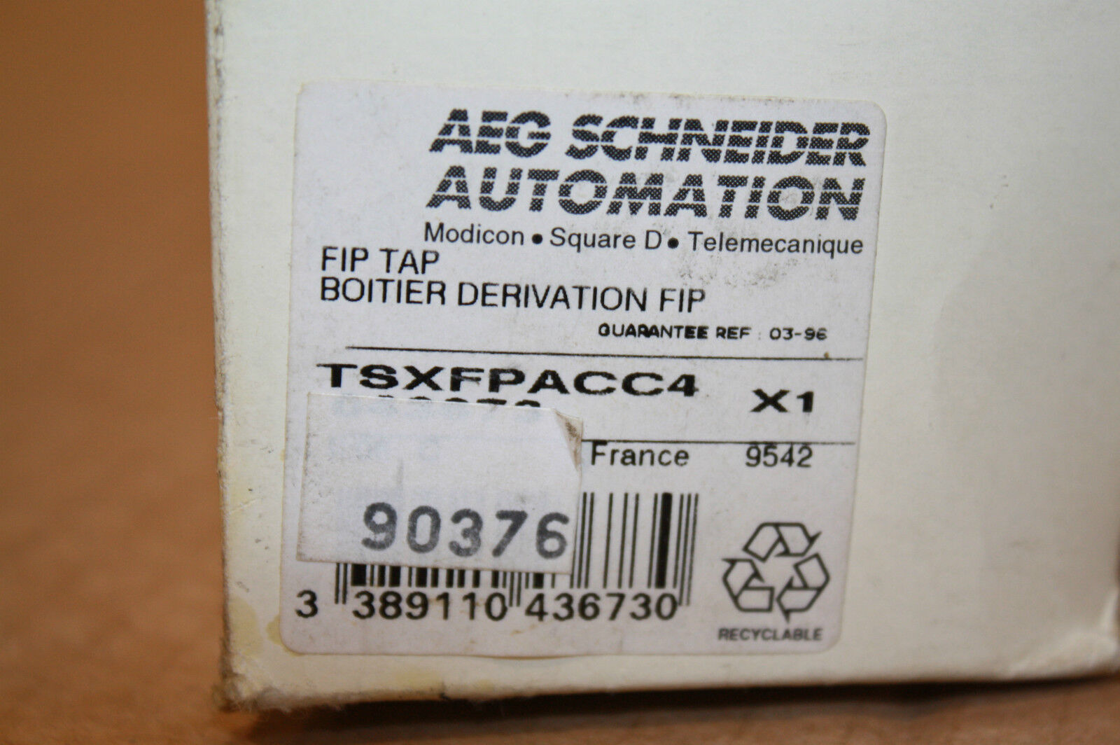 TELEMECANIQUE TSXFPACC4 FIP TAP JUNCTION BOX