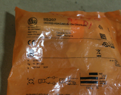 IFM IIS207 Efector Proximity Switch Sensor