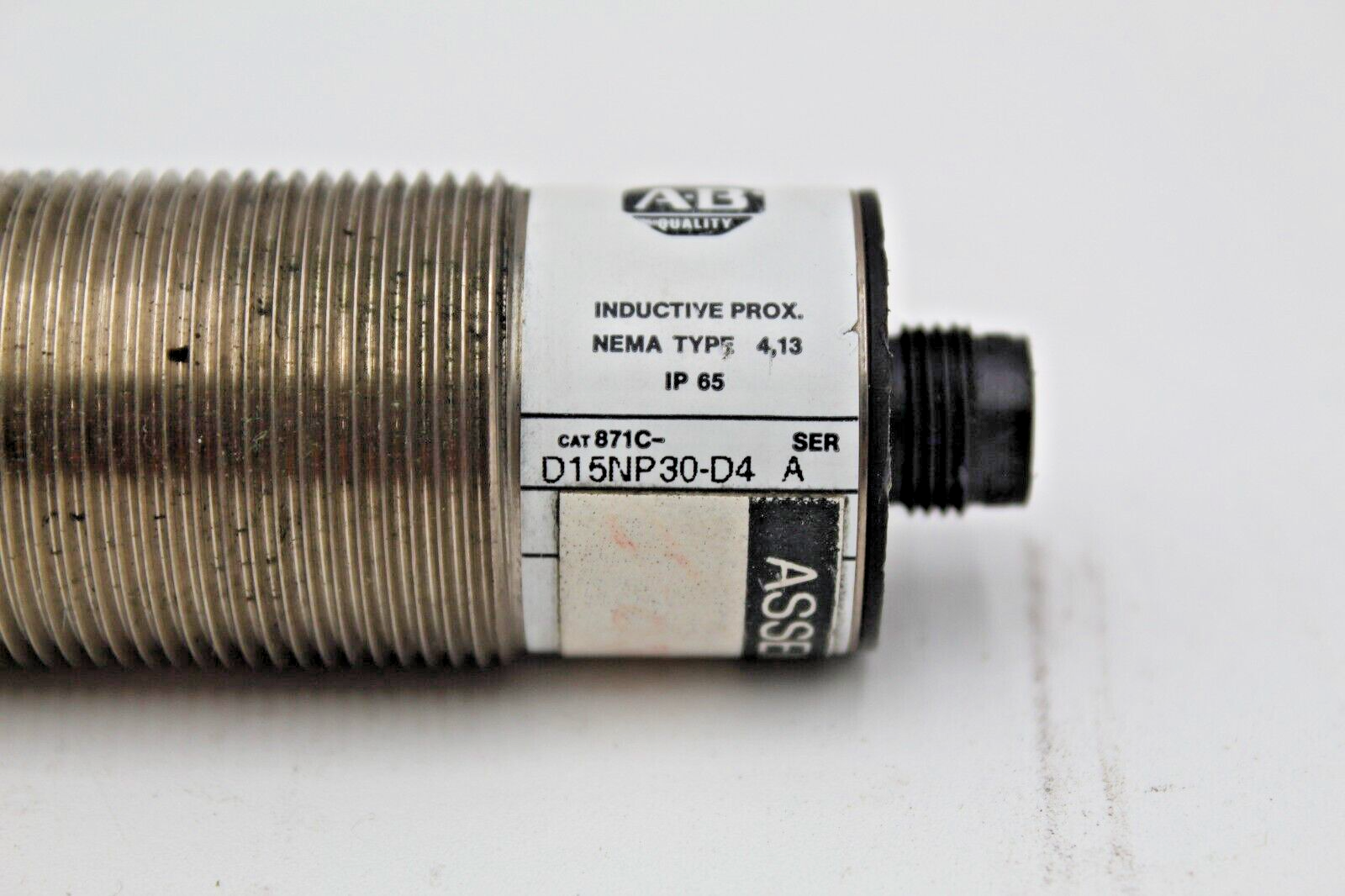 Allen-Bradley 871C-D15NP30-D4 Inductive Proximity Sensor