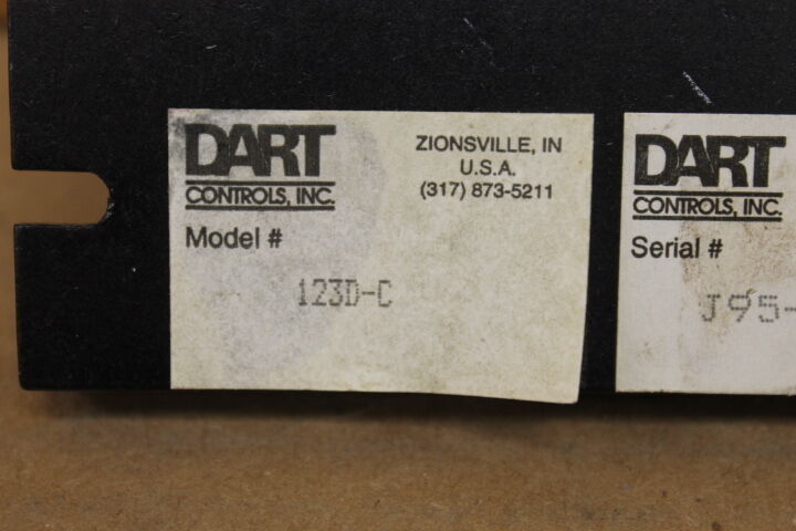DART 123D-C CONTROL