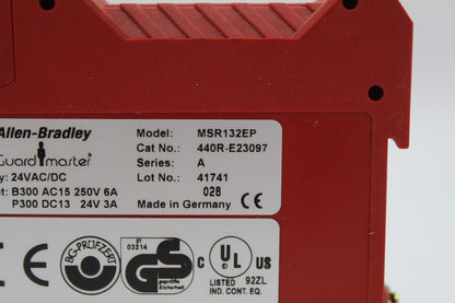 Allen Bradley 440R-E23097 Safety Relay