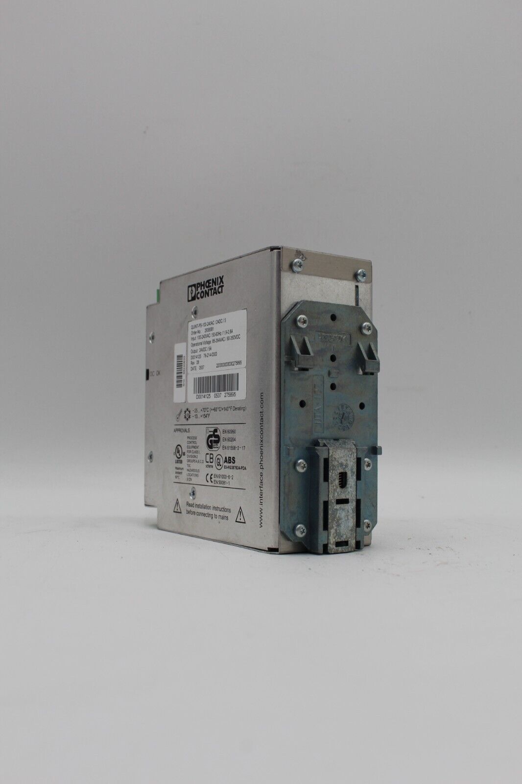 Phoenix Contact QUINT-PS-100-240AC/24DC/5 Power Supply Unit