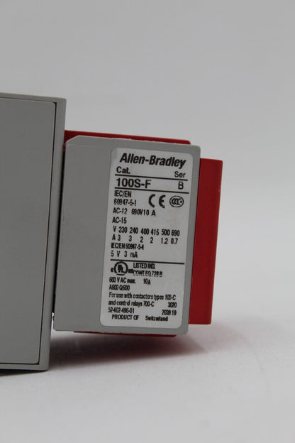 Allen-Bradley 100S-C30EJ04BC Complete Safety Contactor