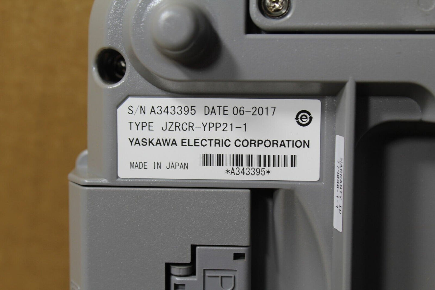 Yaskawa Electric Corporation JZRCR-YPP21-1 Teach Pendant Controller Module