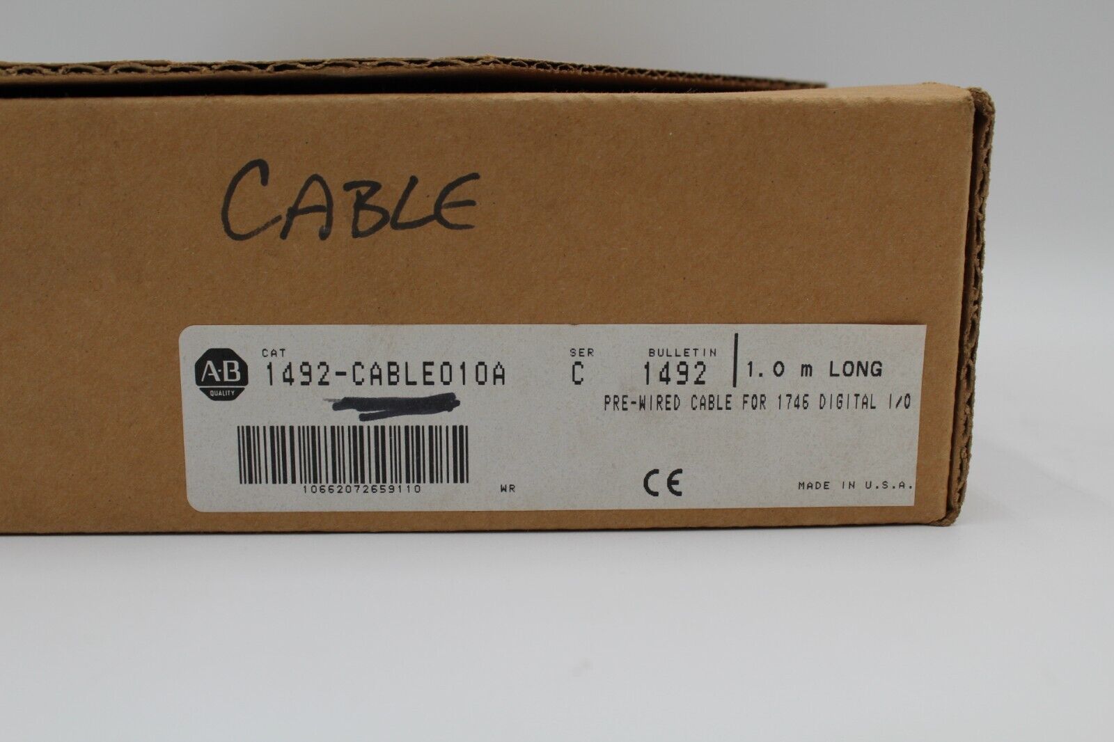 Allen Bradley 1492-CABLE010A Pre-Wired Cable