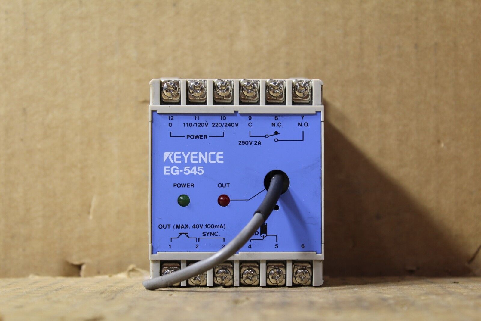 Keyence EG-545 Amplifier Unit
