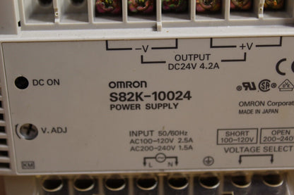 Omron S82K-10024 Power Supply