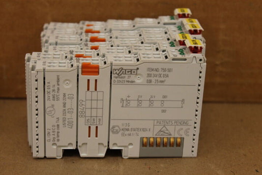 WAGO 750-501(LOT OF 3) DIGITAL OUTPUTS