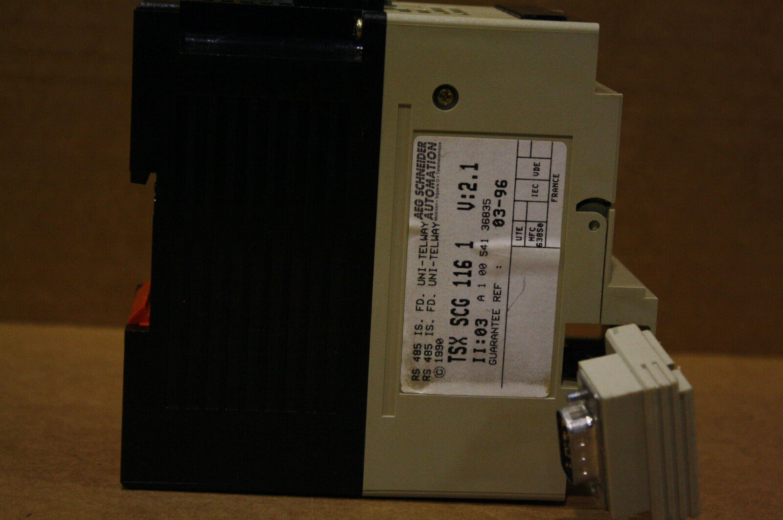 AEG SCHNEIDER TELEMECANIQUE TSXSCG1161 COMMUNICATION MODULE