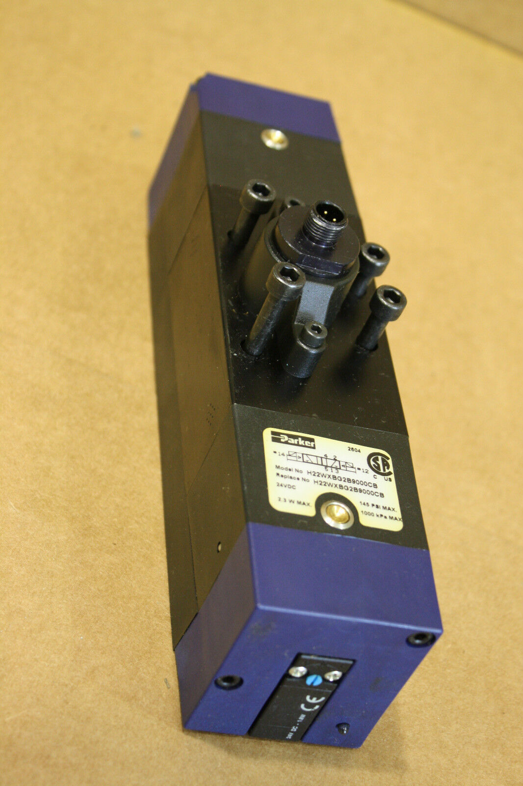 PARKER H22WXBG2B9000CB VALVE