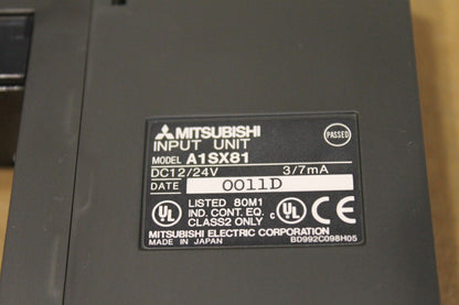 MITSUBISHI A1SX81 INPUT UNITS