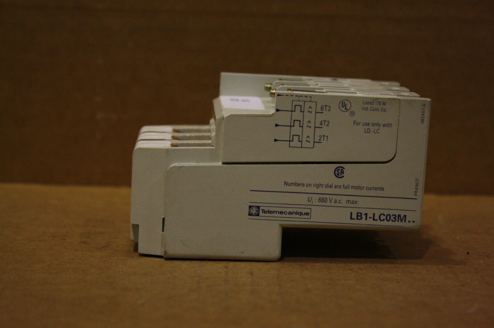 TELEMECANIQUE LB1-LC03M06 PROTECTION MODULE