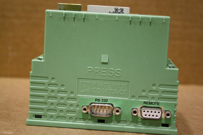 PHOENIX CONTACT IBS-STME-24-MA-FT BUS TERMINAL SUBMASTER MODULE