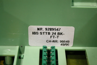 PHOENIX CONTACT IBS STTB 24 BK-FT-T BASE MODULE 2722616