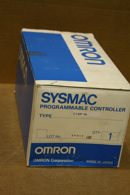 OMRON C16P-IA INPUT UNIT- NEW IN BOX
