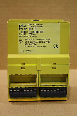 PILZ 777140 SAFETY RELAY PZE9P8S/10 
