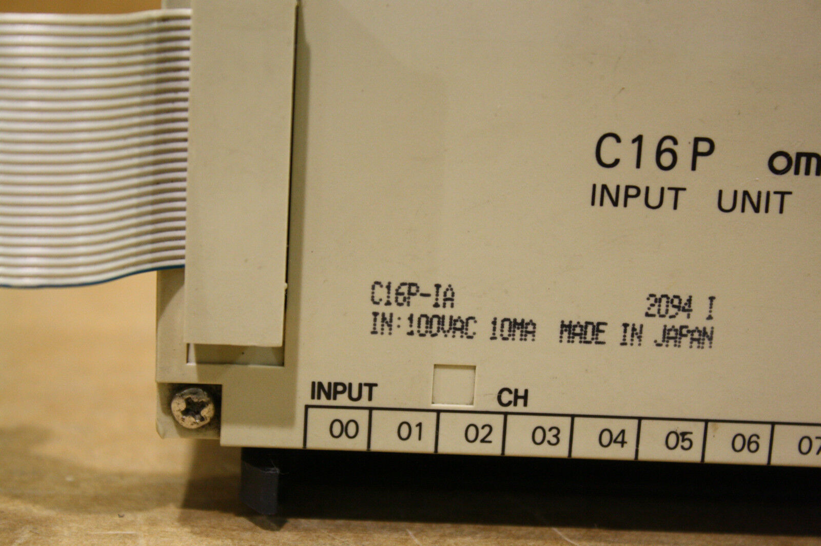 OMRON C16P-IA INPUT UNIT