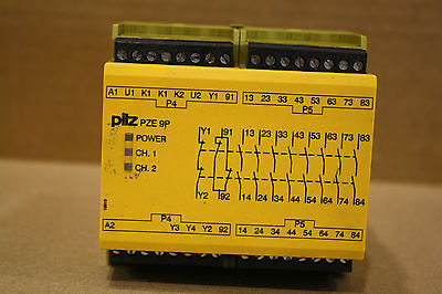 PILZ 777140 SAFETY RELAY PZE9P8S/10 